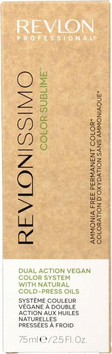 Nutritional values and ingredients Revlon Professional Revlonissimo Color Sublime 5.12 Light Brown Ash Irise 75 ml (5.12 light brown ash irise)