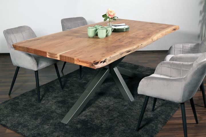 Image du produit SAM CALI Baumkante massiv Akazie (240 x 240 x 77 cm)