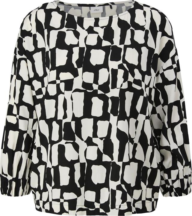 Immagine prodotto s.Oliver Bluse Locker geschnittene Bluse mit 3/4-Arm (34)
