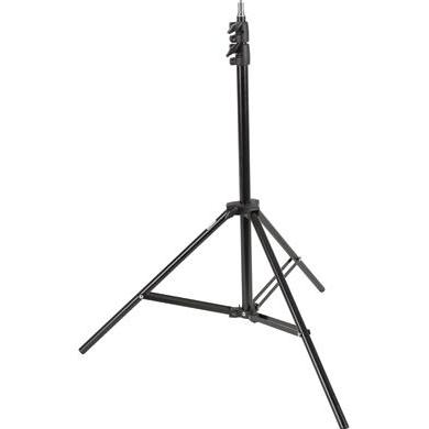 Helios LS10 Photo light stand (195 cm, 3 kg), Lampenstativ, Schwarz