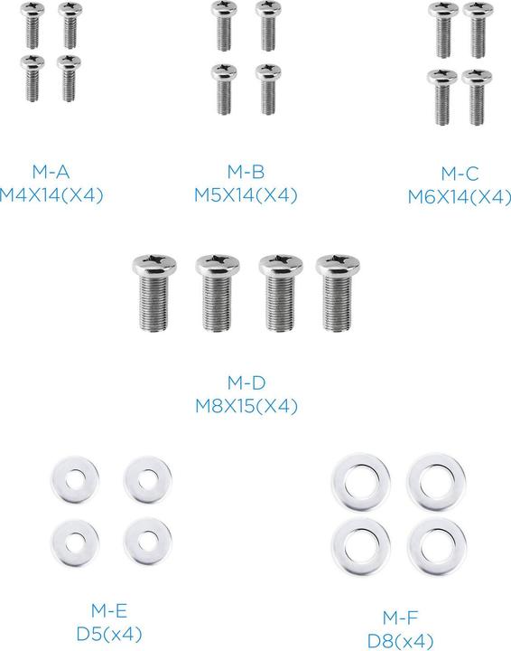 Actual product image Tooq Technology SOPORTE PARED TV LP1044T-B NEGRO 23-43" MAX 45 KG (Wall, 43", 45 kg)