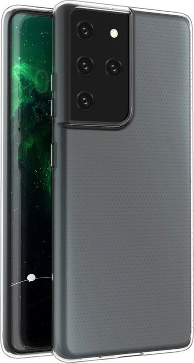 Produktbild Cover-Discount Galaxy S21 Ultra - Silikon Case Hülle transparent (Samsung Galaxy S21 Ultra)