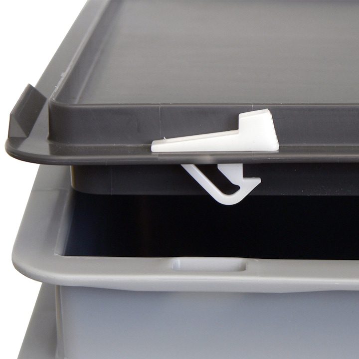 Actual product image Utz Snap lock set to hinged lid, 2 pieces (3.5 x 0.5 x 2.5 cm, 0.01 l)