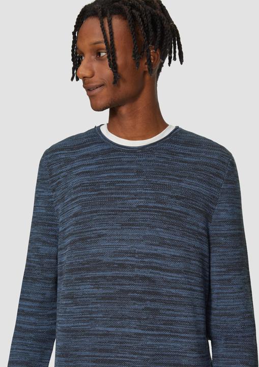 Produktbild S.Oliver Strickpullover Strickpullover in Melange-Optik (M)