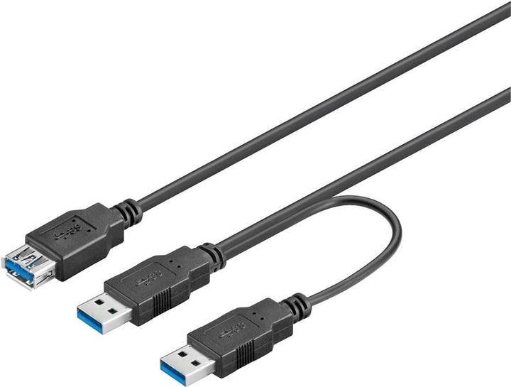 Immagine prodotto Goobay cavo USB / alimentazione (0.30 m, USB 3.0)