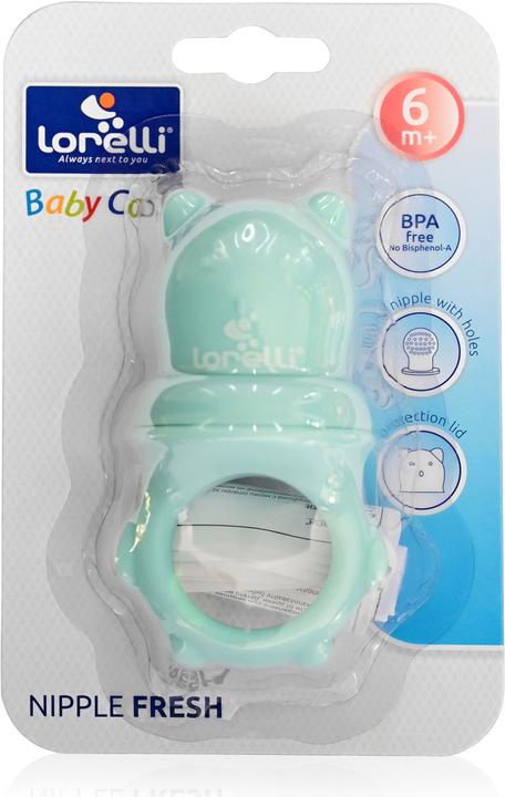 Actual product image Lorelli Baby Care Fruit Teat 2 in 1 Teether (1 x, from 6 m.)