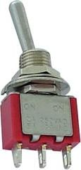 Image du produit Velleman Vertical Toggle Switch Spdt On-(On)
