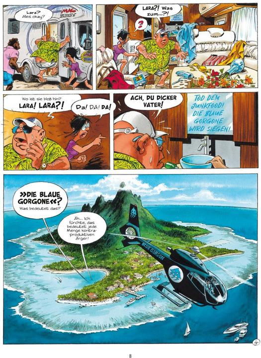 Image du produit Spirou et Fantasio Spécial 42 : Spirou et la Gorgone bleue (Allemand, Dany, Yann)
