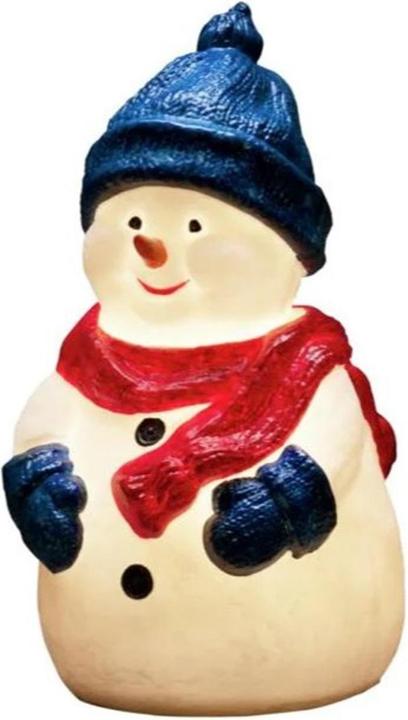 Produktbild Konstsmide LED-Schneemann LED Kunststoffschneemann, 38 cm