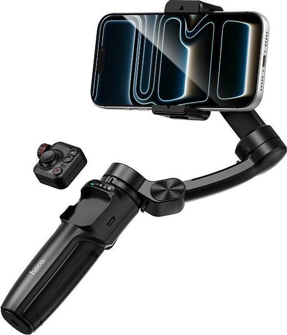 Produktbild Hoco Auto holder Gimbal with 3-axis stabilization and remote control K91 black (Smartphone)