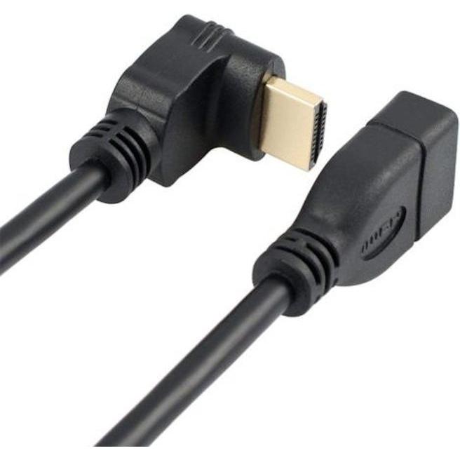 Ewent Adattatore flessibile HDMI, HDMI 2.0 4K 60Hz, maschio/femmina, 0,15 m, Cavo video