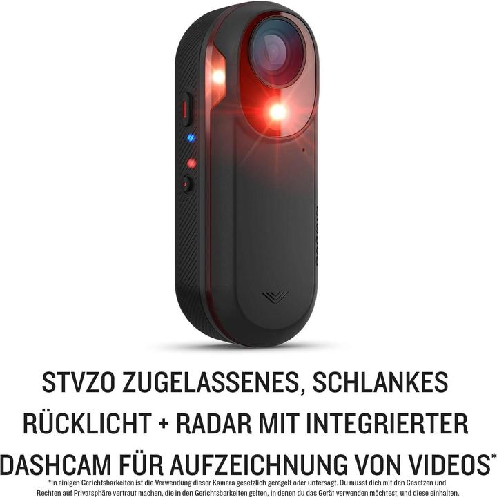 Actual product image Garmin Varia RCT716 Radar (Built-in microphone, HD)