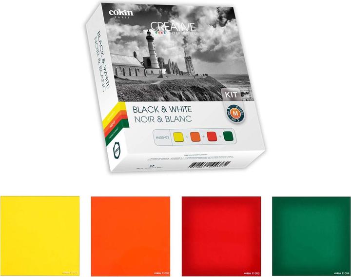 Actual product image Cokin H400-03 Black & White Kit incl. 4 filters (Effect filter, 84 mm)