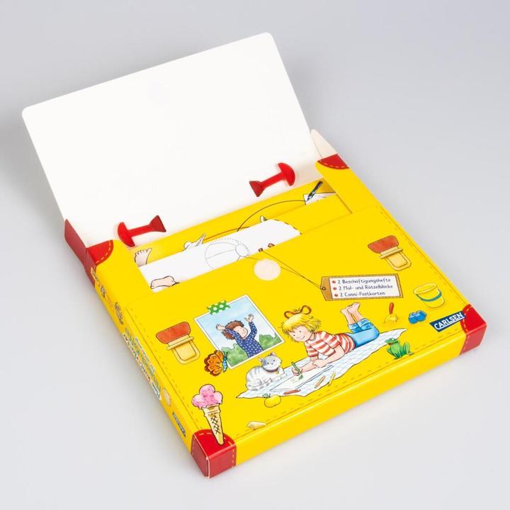 Productafbeelding Conni Gelbe Reihe (Beschäftigungsbuch): Mein kunterbunter Mitmach-Koffer für unterwegs (Buch-Set