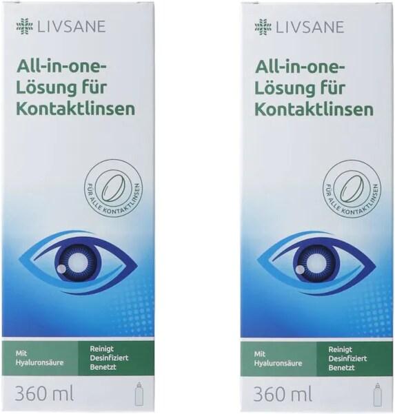 Produktbild Livsane All-in-one-Lösung für Kontaktlinsen