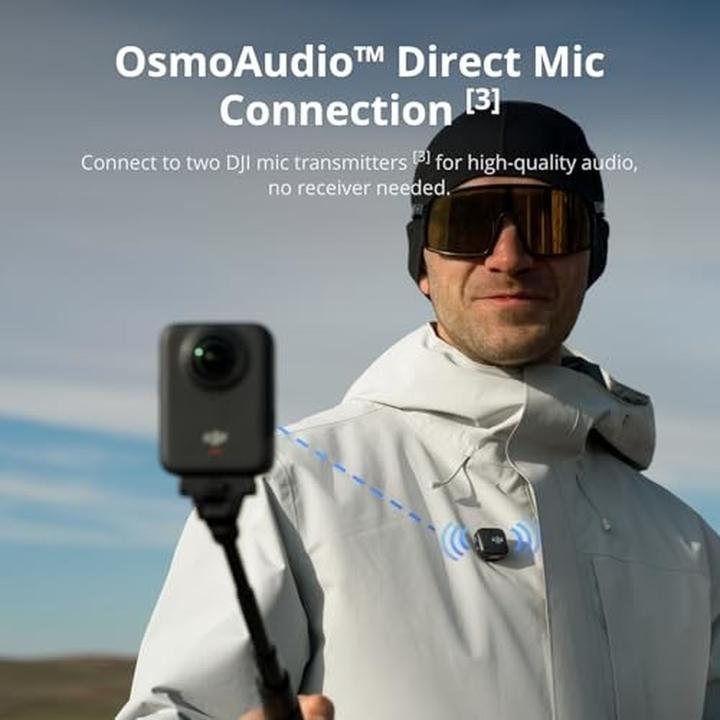 Productafbeelding DJI Osmo 360 Standaard Combo (30p, WiFi, Bluetooth)