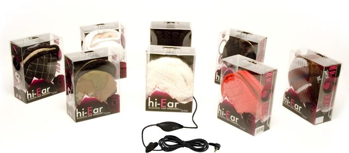 Actual product image Hi-Fun Hi-Ear Music Earmuffs with Speaker and Jack