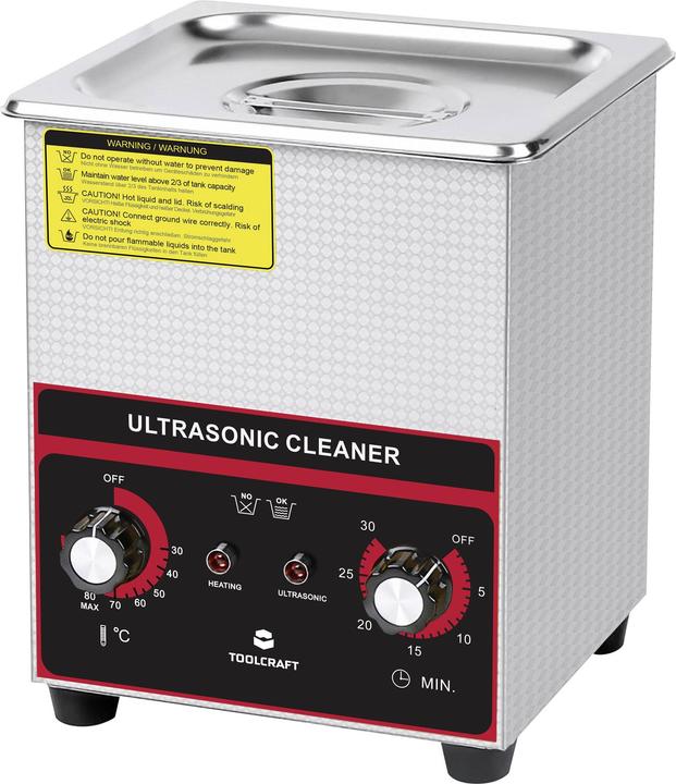 Toolcraft TO-8705289 (40 kHz, 2000 ml)