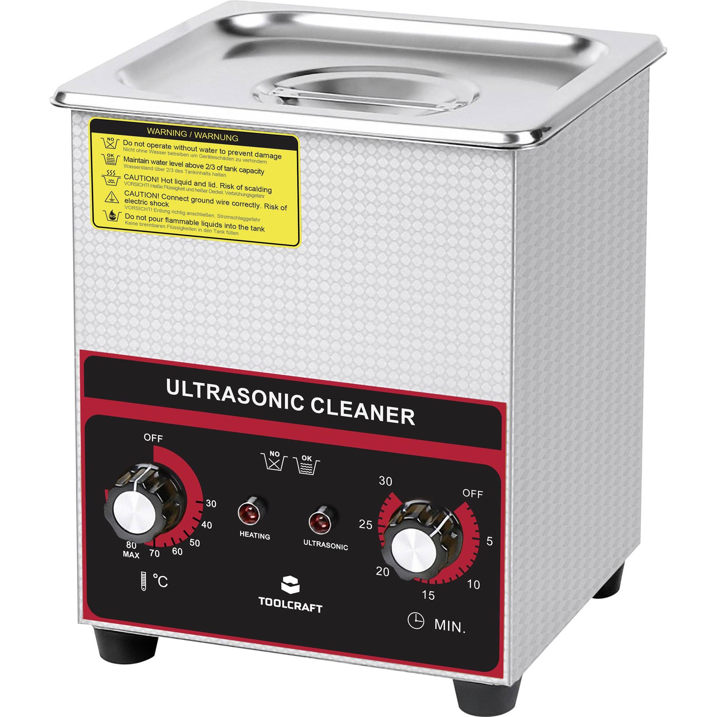 Toolcraft TO-8705289, Pulitore a ultrasuoni