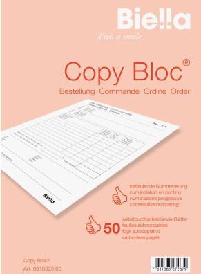 Actual product image Biella Copy pad Copy pad, A5 (100 x)