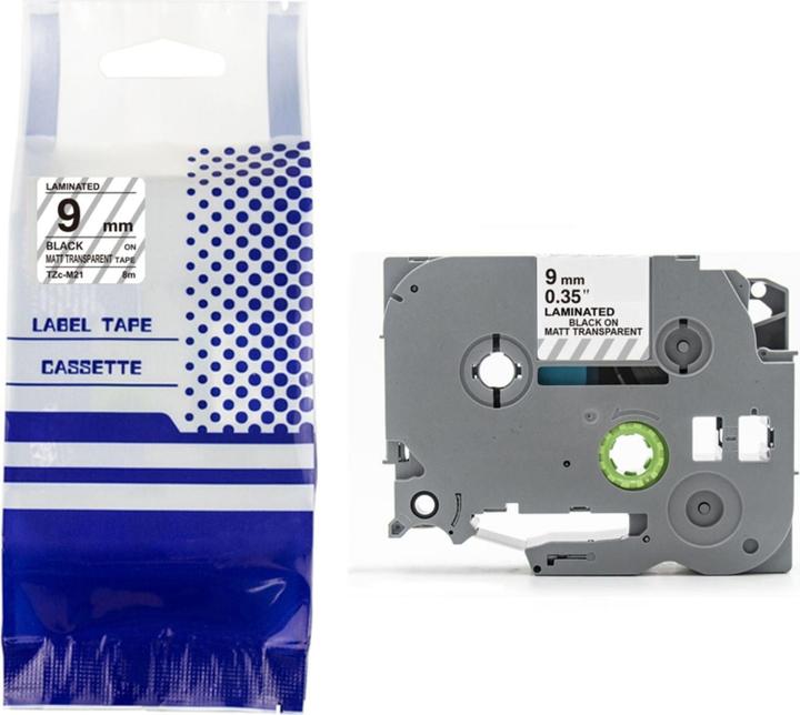 Schwarz, Transparent