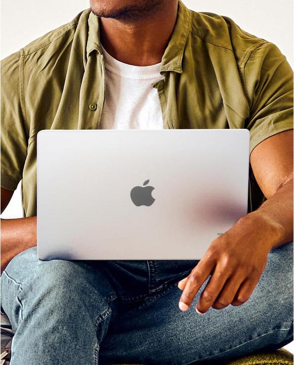 Actual product image Zagg Hard Case Apple Macbook Air 13 M3/M2 Frosted Clear (13", Apple)