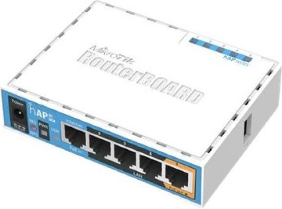 Produktbild MikroTik RB952UI-5AC2ND - hAP ac lite, 650 MHz CPU, 64 MB RAM