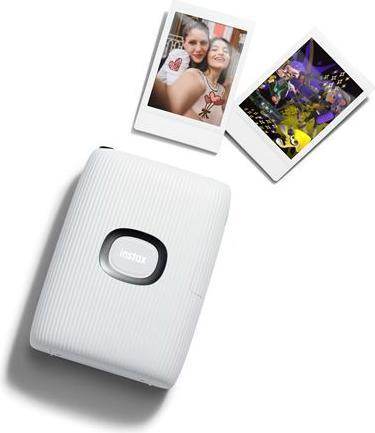 Actual product image Fujifilm Fuji - Instax Mini Link 2 Clay White - Special Edition