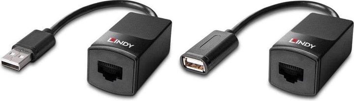 Produktbild Lindy 60m USB 1.1 Cat.6 Extender Basic 60m USB 1.1 Verlängerung (CAT6, 60 m)