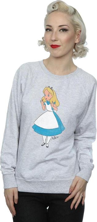 Actual product image Alice In Wonderland Womens/Ladies Classic Heather Sweatshirt (S)