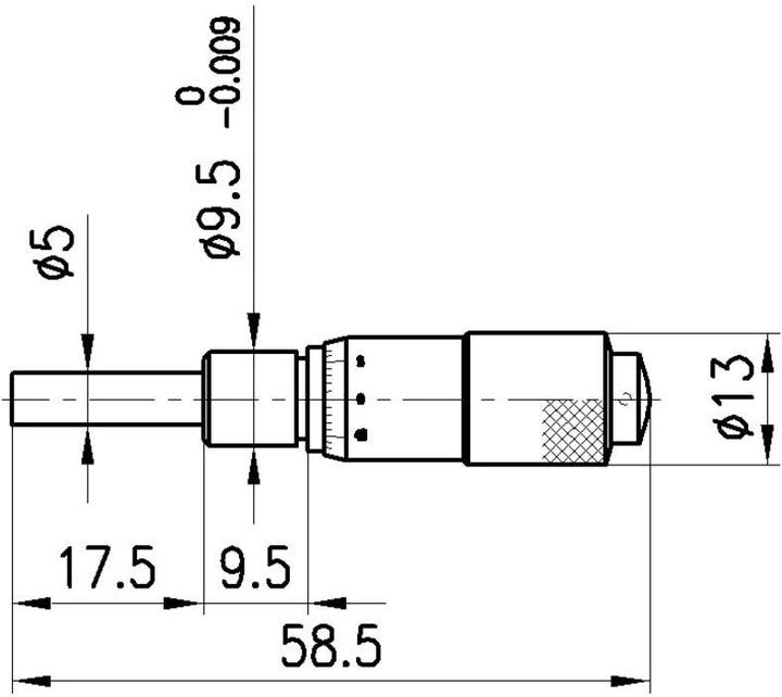 Produktbild Mitutoyo Einbaumikrometer (1.30 cm)