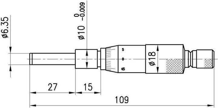 Produktbild Mitutoyo Einbaumikrometer