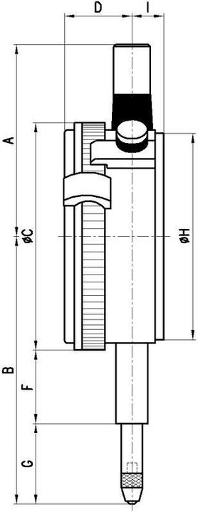 Actual product image Mitutoyo Dial gauge (0.01 m)