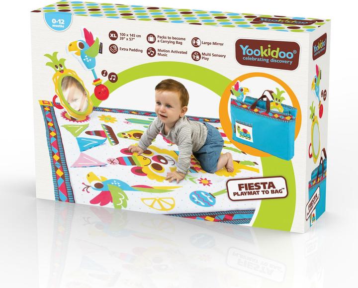 Actual product image Yookidoo Fiesta Playmat to Bag