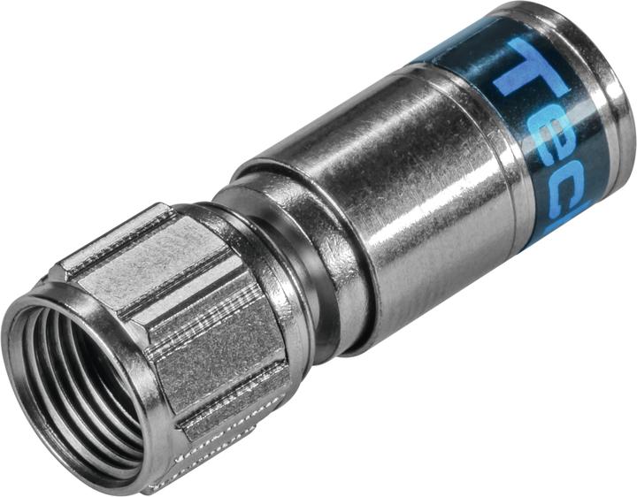 Actual product image TechniSat F-compression plug 7.0 100 series (Plugs and connectors)