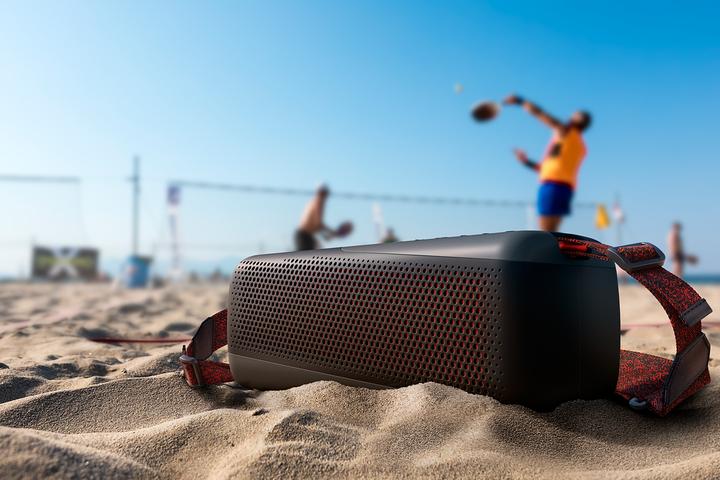 Image du produit Philips Enceinte Bluetooth TAS7807W Noir (24 h, Fonctionnement sur batterie)