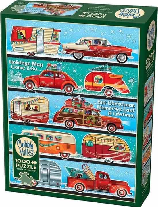 Actual product image Cobble Hill Puzzle 1000 pieces Holiday Hustle (1000 pieces)