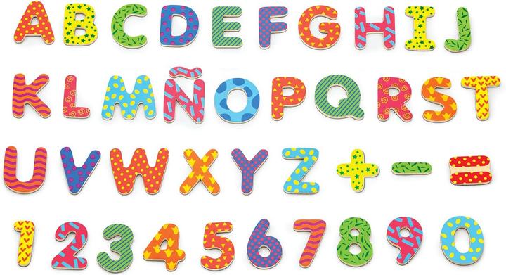 Immagine prodotto Viga Toys Lettere magnetiche (77 x)