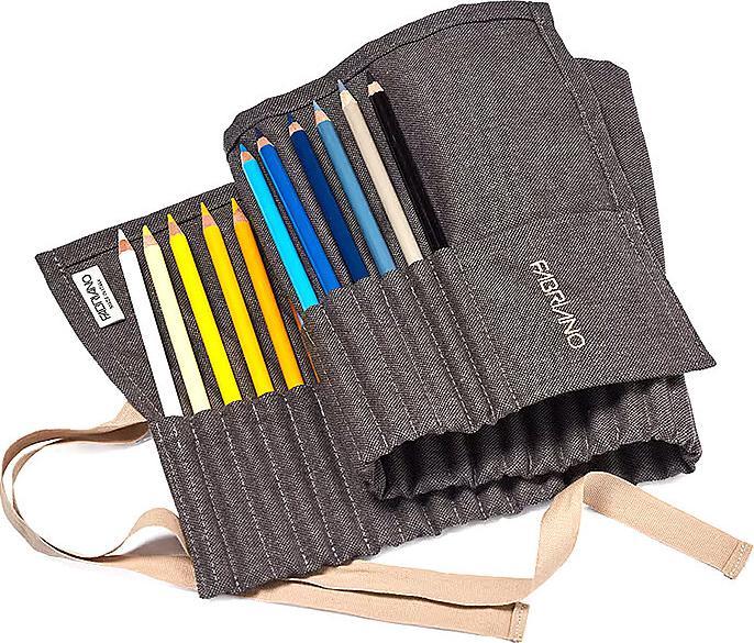 Produktbild Fabriano Aquarellstifte Set dunkelbraun (36x)