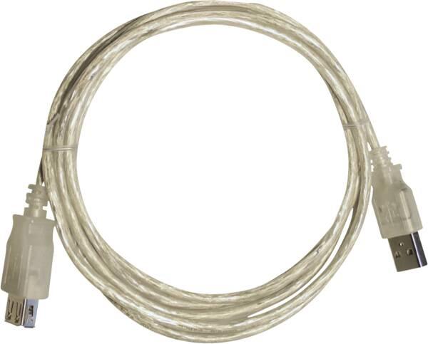 Produktbild Vivanco USB-A <-> USB-A Verlängerung, 1,8m (1.80 m, USB 2.0)