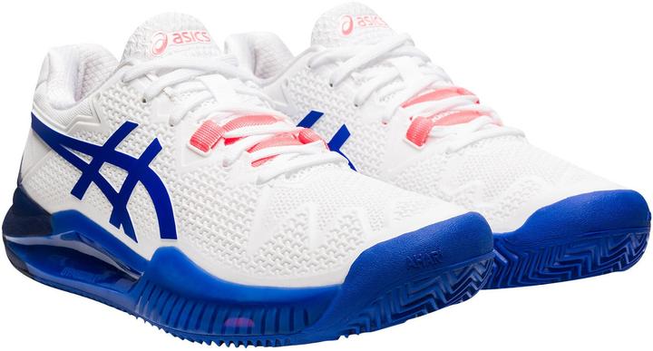 Produktbild ASICS Performance Gel-Resolution 8 Clay Lady White/Lapis Lazuli Blue (39)