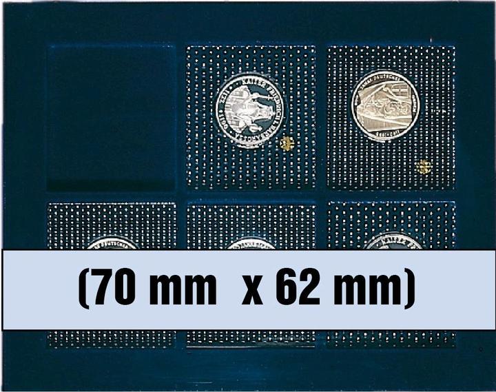 Actual product image Safe Tableau for 10 DM PP or coins up to 62 mm Ø