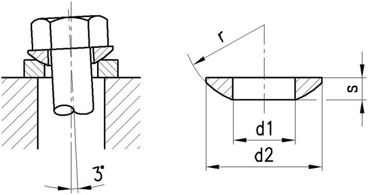 Actual product image Amf Spherical disc (M30)