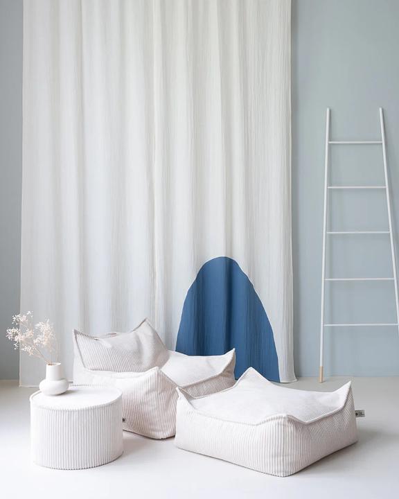 Actual product image Wigiwama Ottoman Square Marshmallow