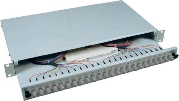 Produktbild EFB Elektronik Spleissbox 12 ST/ST 50/125µ a. ECOFIBER Pigtails/Kupplung (Spleissbox)