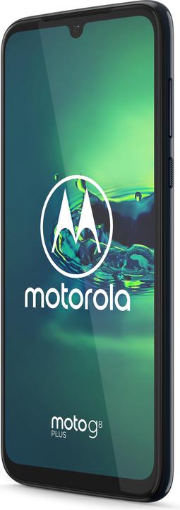 Actual product image Motorola G8 Plus (64 GB, Dark Blue, 6.30", Hybrid Dual SIM, 4G)