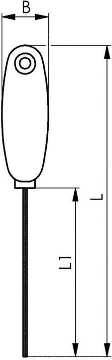 Produktbild Amf Sechskant-Schraubenzieher (Innensechskant)