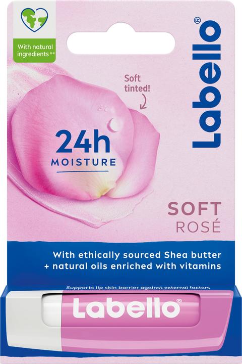 Actual product image LABELLO Soft Rose (Lip balm)