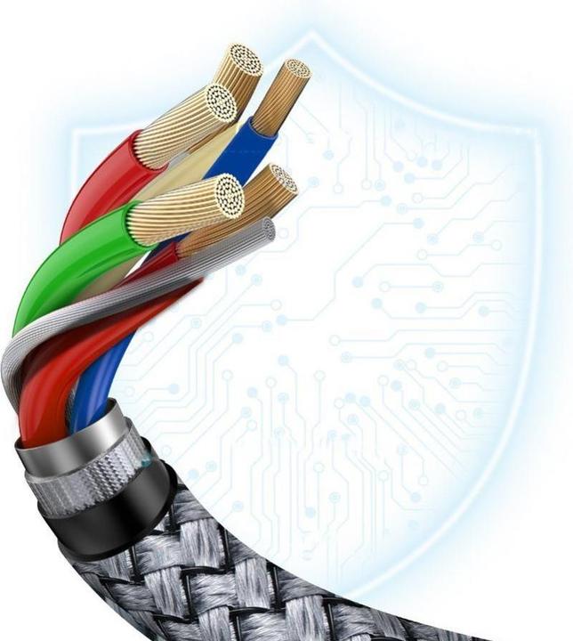 Immagine prodotto Choetech USB Tipo C - Cavo USB Tipo C 5A 100 W Alimentazione 480 Mbps 1,8 m grigio (XCC-1002-GY) (1.80 m, USB 2.0, 100 W)