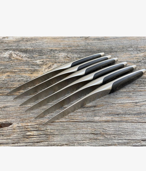 Actual product image Sknife Table knife set 6 pcs. ash (6 Piece, Knife)